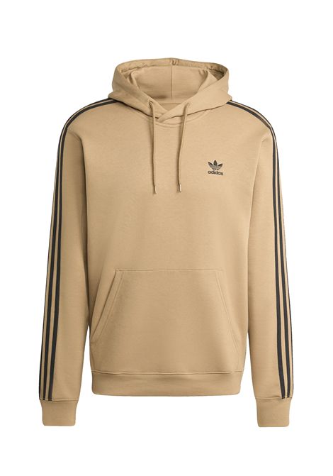 Felpa con cappuccio Adidas Trefoil Essentials Cammello Nero Uomo ADIDAS ORIGINALS | Felpe | JY1377-